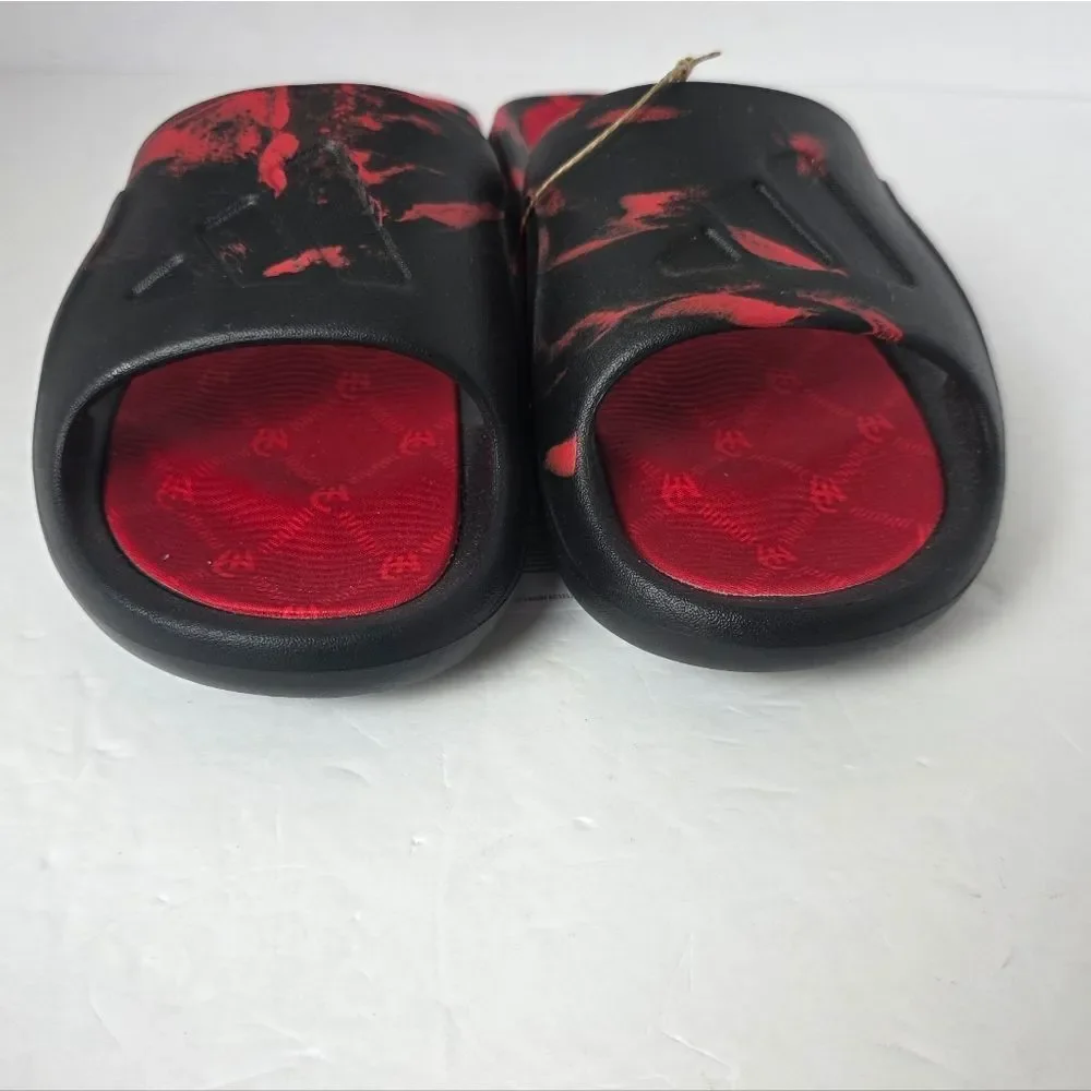 Adidas Adicane Patrick Mahomes Slide Sandals Red Black Size 8 New